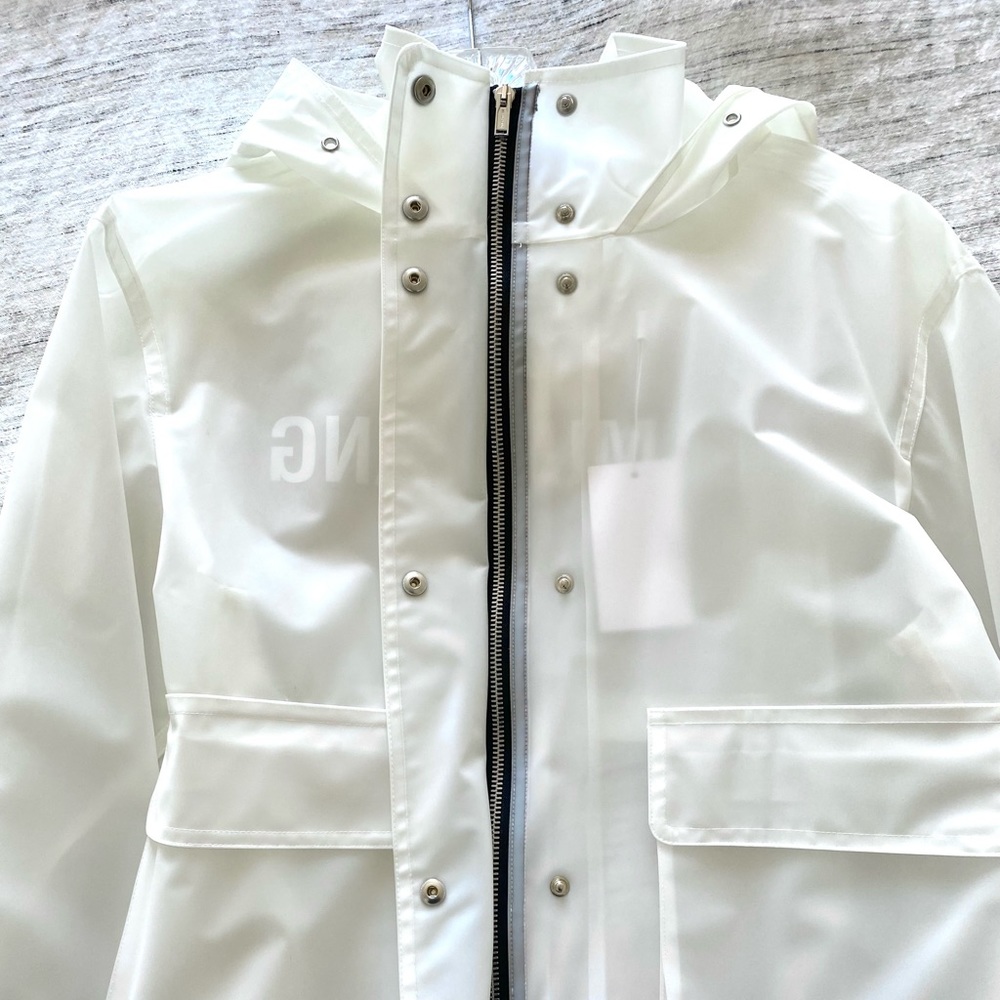 Translucent Helmut Lang Rain jacket NWT - image 2
